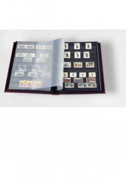 BASIC Einsteckbuch DIN A4, 64 schwarze Seiten, unwattierter Einband