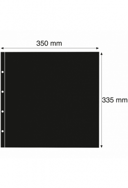 Kunststoffhüllen MAXIMUM, Zwischenlagen für alte Postkarten, schwarz, 5er PackKUNSTSTOFFHÜLLEN MAXIMUM, ZWISCHENLAGEN FÜR NEUE P